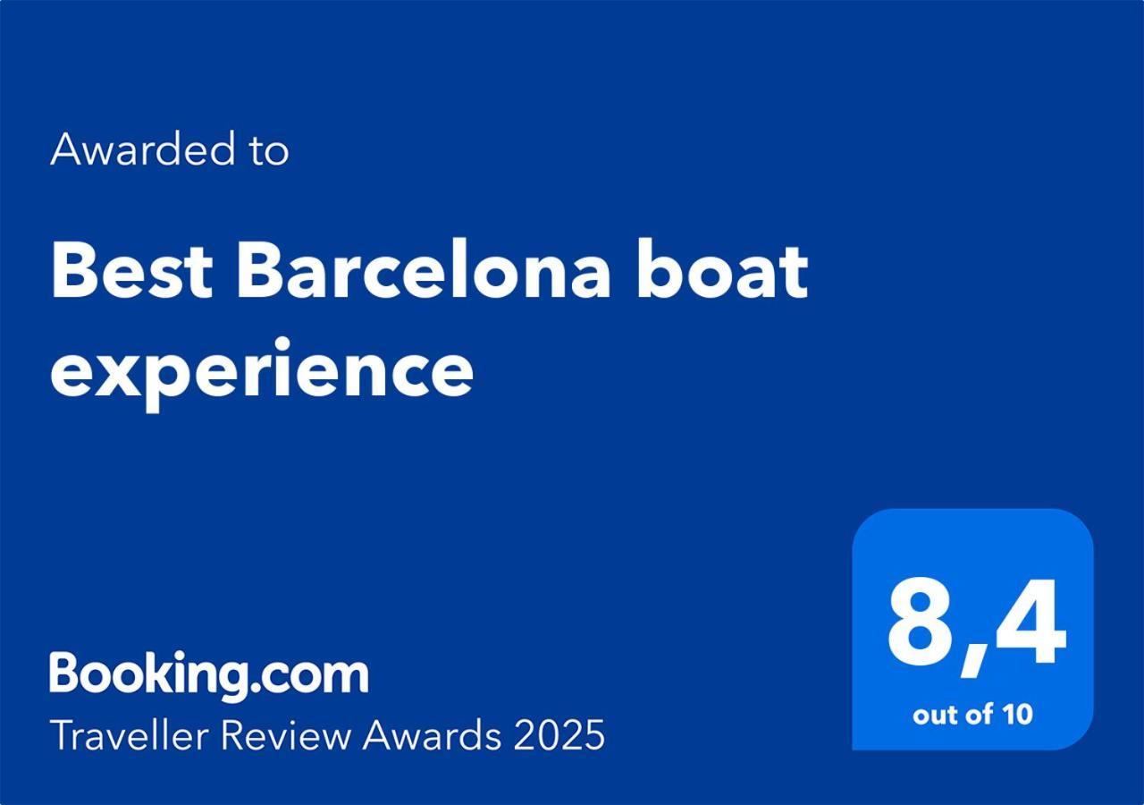 Best Barcelona Boat Experience Sant Adria de Besos Exterior foto